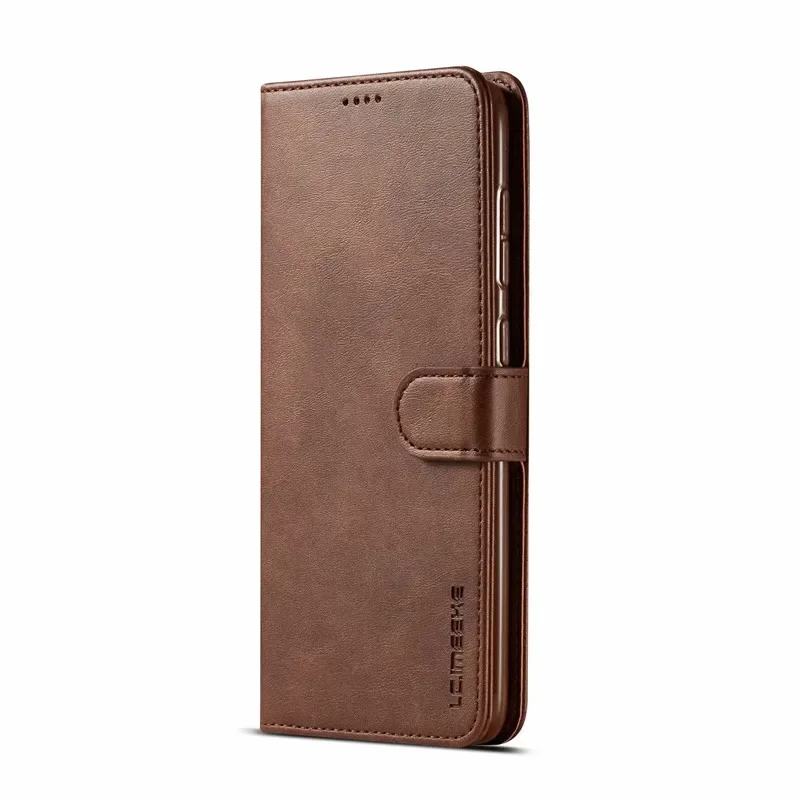 Leather Flip Phone Case with Card Slot Wallet - Universal Fit