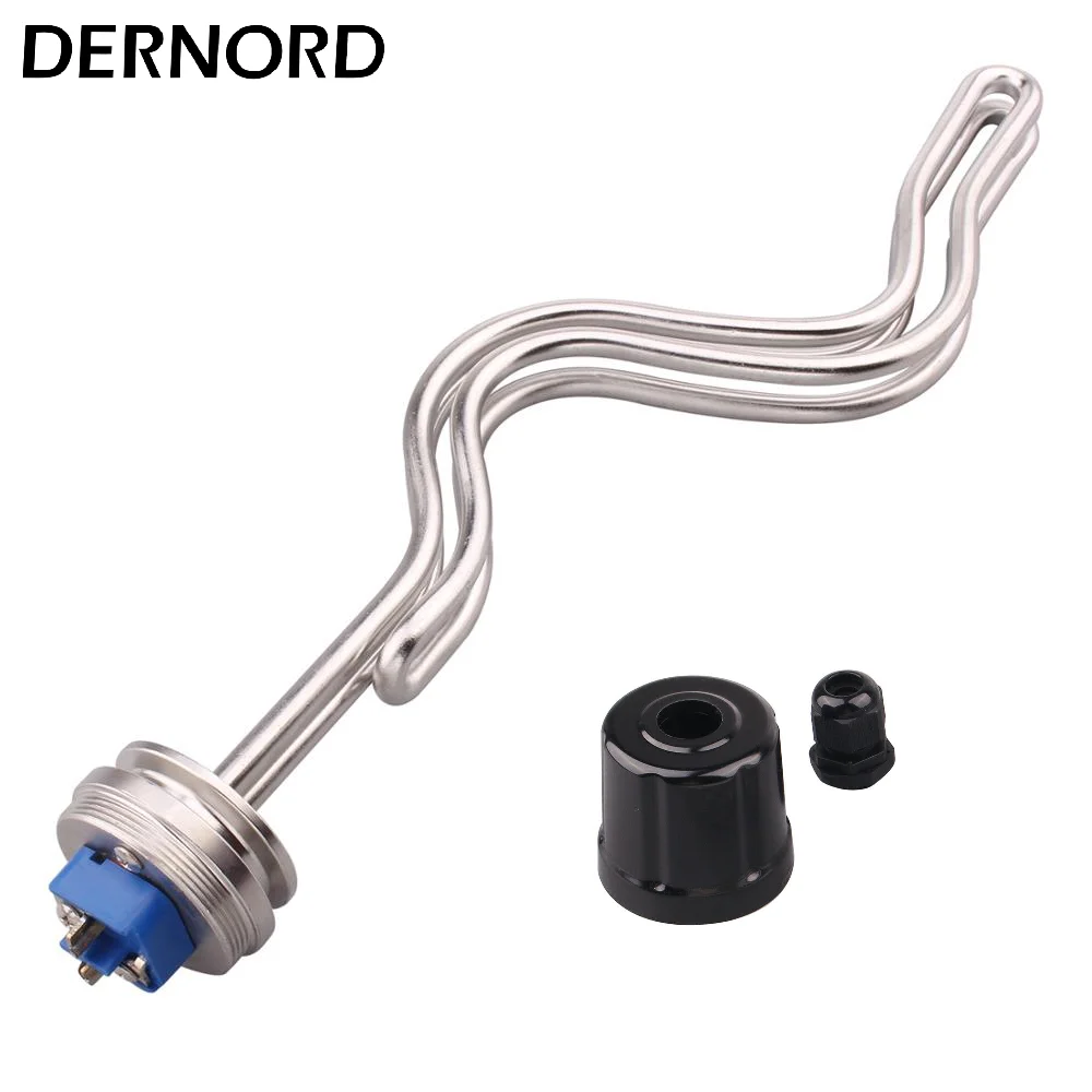 Imersão Aquecedor Elétrico Home Brewing Tri Clamp Dernord Heating Element 240v 1.5 4.5kw 5.5kw 6.5kw Aço Inoxidável 304