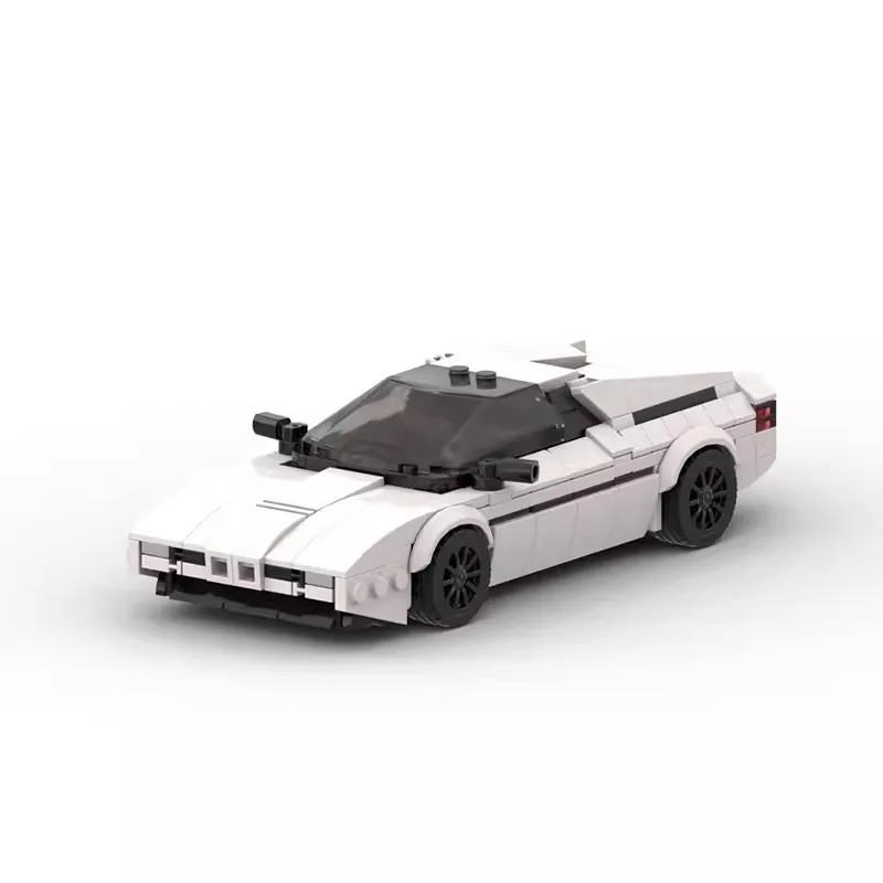 Moc Legendary Bmw M1 Building Blocks Assemblati Speed Series Racing Cars Compatibili Con Lego Nessuno Dei Regali Giocattolo