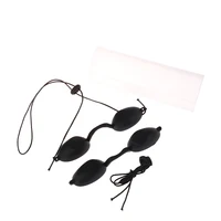 Safety Goggles Eye Protection Glasses Tanning Goggles Eyewear Eyepatch for Patients in IPL Infrared LED Light Therapy Silicone 1