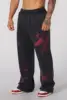 American co branded anime Attack on Titan: Slow Runner Cotton looped printed wide leg casual pants 3