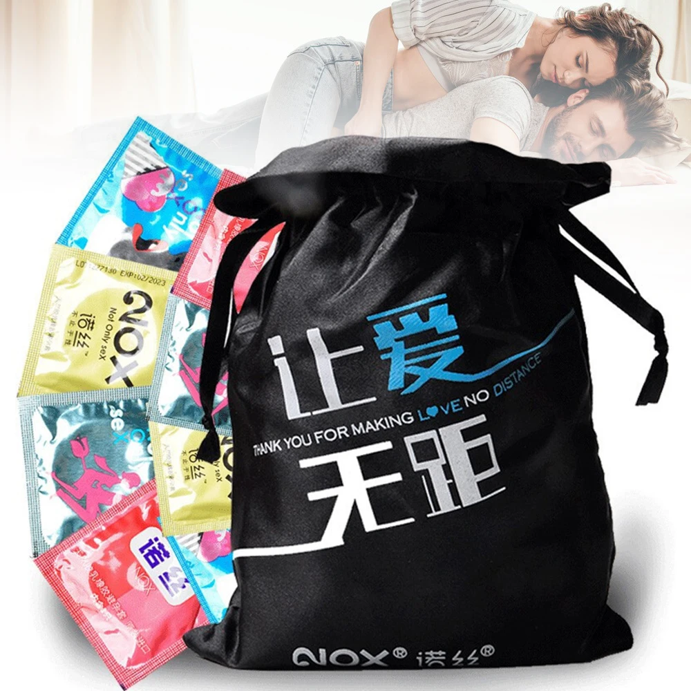 24/36PCS Condoms in Bulk Super Lubrication G-spot Large Particles Random Package Adults Contraception Sex Toys for Male Condoms