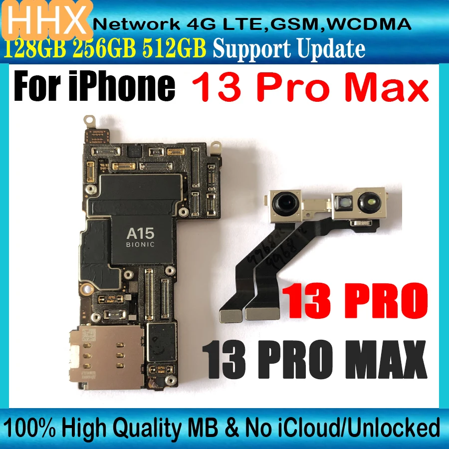 iPhone 13 Pro Max Motherboard with Face ID Logic Board for iPhone 13 / Pro / Max iphone motherboard,mobile motherboard,cell phone parts