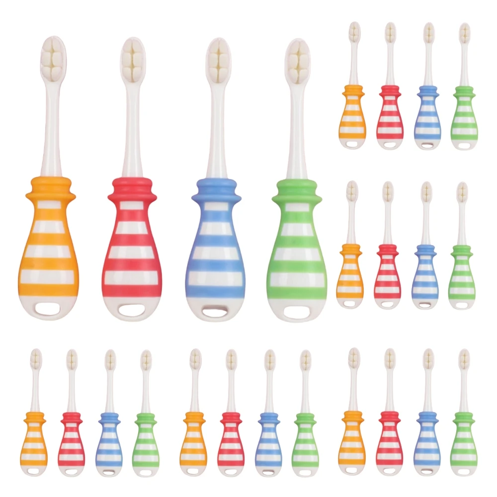 New Teeth Cleaning Children's Toothbrush Superior Cleaning Ability Designed For Children Multi-bristle Ergonomic Anti-slip