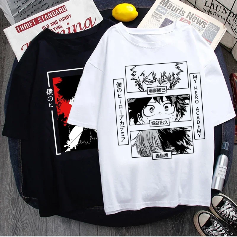 Hot Japanese Anime My Hero Academia T Shirt Men 3
