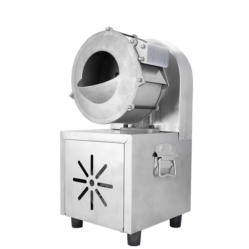 

Commercial Electric Vegetable Cutter Slicer Automatic Potato Chips Shredding Cutting Dicing Machine Procesador
