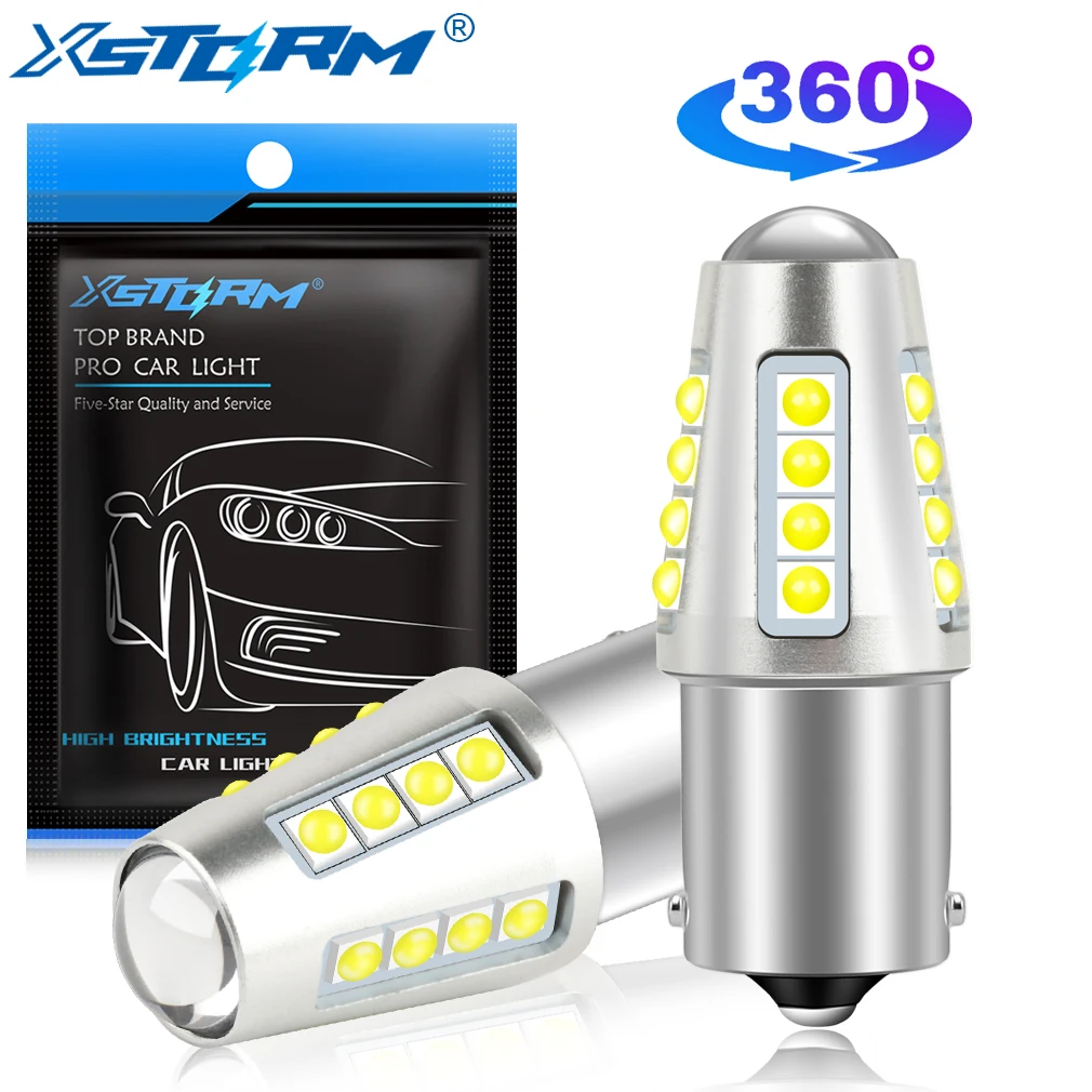 

2 шт. 1156 BA15S P21W BAU15S PY21W 1157 BAY15D P21/5W LED BAZ15D BA15D лампы 3030 чипы поворотники автомобиля 12 В автомобильная лампа