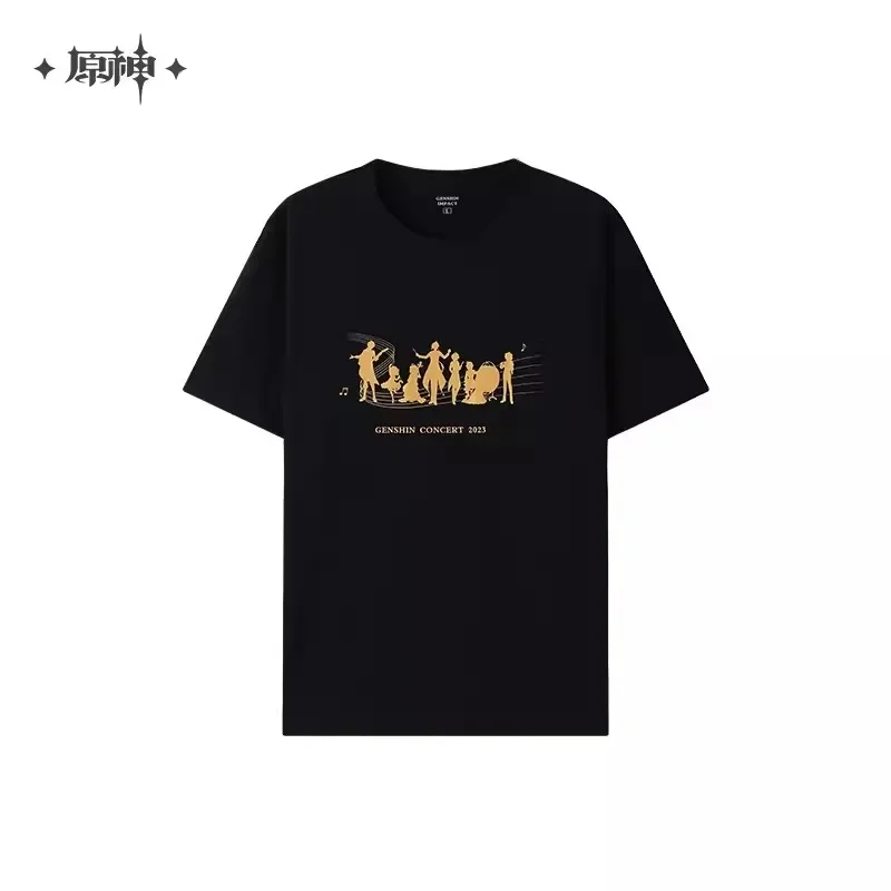 

【Genshin Impact Official】GENSHIN CONCERT 2023 Commemorative T-shirt miHoYo Game Cosplay Costume New Pre-sale Halloween Gift
