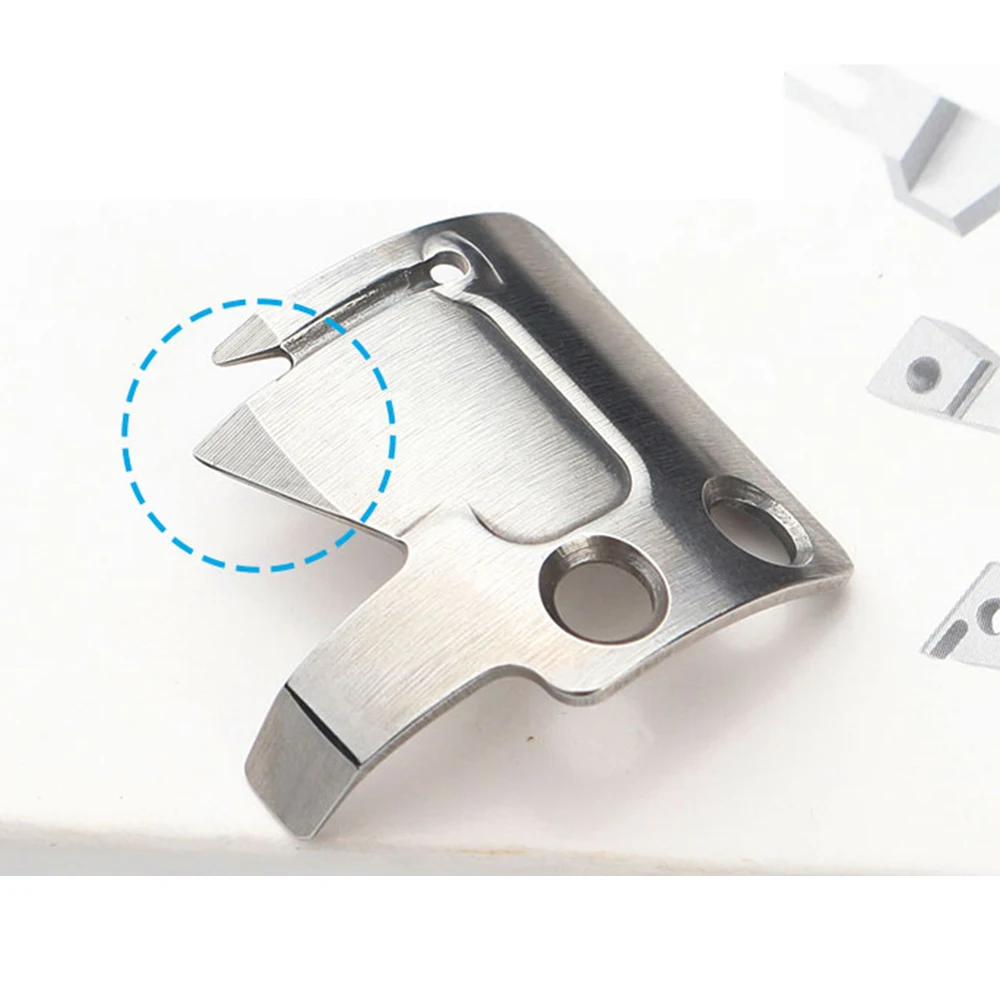 Computerized Lockstitch Sewing Machine Thread Trimmer Mechanism Movable Knife 11319002 Fixed Knife 11319001For JACK  BRUCE 4