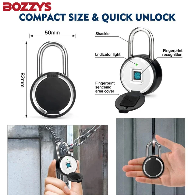BOZZYS Tuya Fingerprint Lock: Advanced Security for Your Smart Home