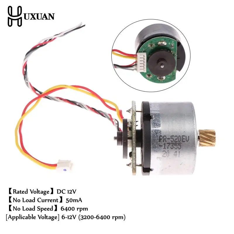 Motor-codificador-Hall-de-1-piezas-PR-520EV-17355-de-doble-eje-de ...