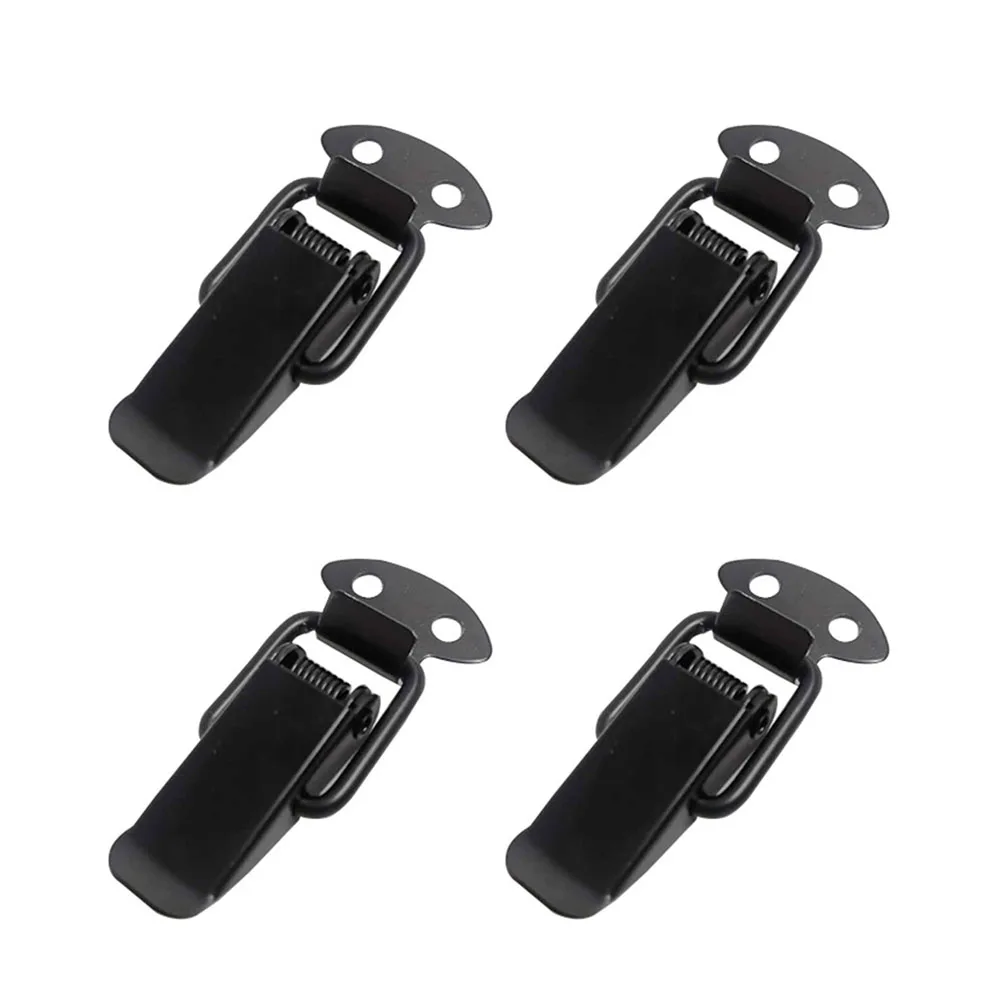 Crate Lock Black Box Buckle Trava Hardware Ideal Clipe com Mola Fecho de Pressão 10x Novo Aço Inoxidável