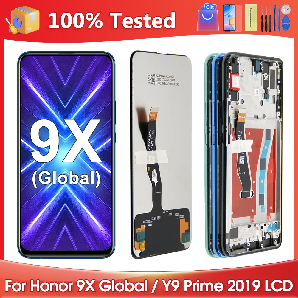 

Y9 Prime 2019 STK-L21 Display for Huawei P Smart Z LCD Display Touch Screen Digitizer Assembly Parts For Honor 9X Global STK-LX1