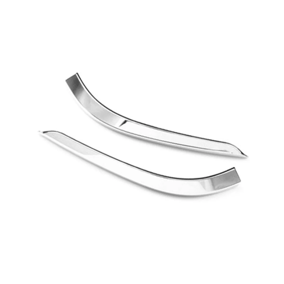 

Car Silver Side Rearview Mirror Trim Cover Exterior Mirror Stickers for 10Th Gen 2016-2020