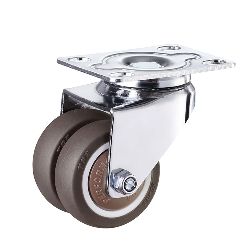 Rotelle Per Mobili Pesanti - 8 Pezzi, Carico Fino A 300kg, Adesive O A Vite, Girevoli 360° - Foto 7