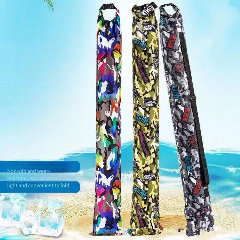 1pc 130cm*20cm New Large Capacity Fishing Umbrella Bag Storage Foldable Sunshade Bag Storage Fishing Supplies Storage Bag