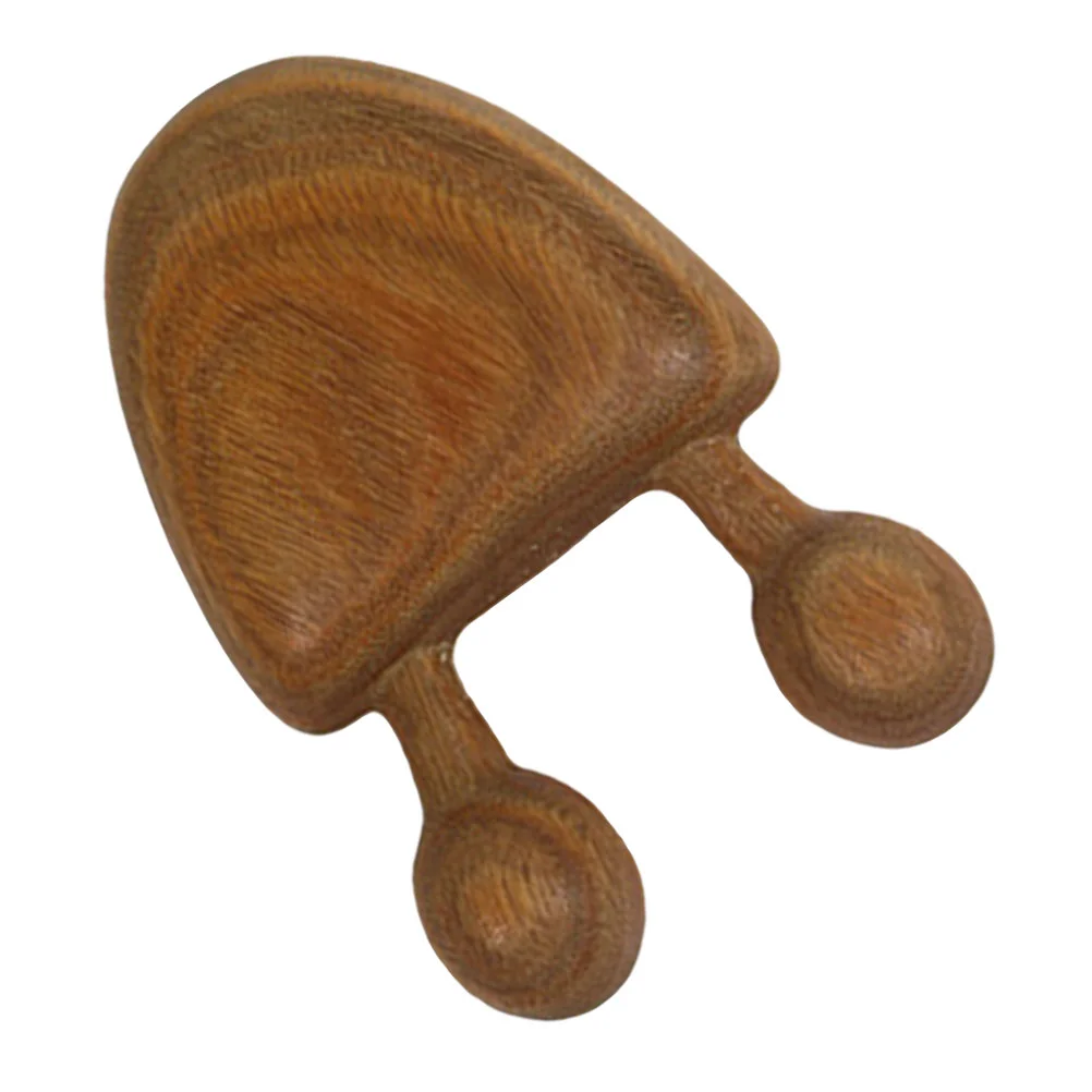 

1pc Wood Craft Face Massage Tool Acupoint Massager Comfortable Massage Tool