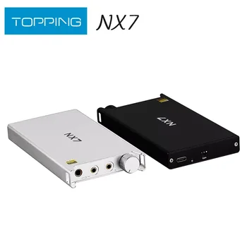 TOPPING NX7 휴대용 NFCA 헤드폰 증폭기 1400mW 출력 전원 3.5mm 4.4mm 포트 20H 배터리 수명