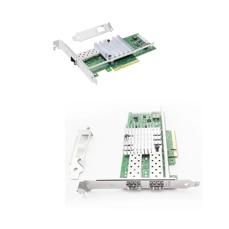 

10-гигабитная сетевая карта Ethernet, Pci Express X8, одно/два SFP + сетевой адаптер порта E10G41BTDA