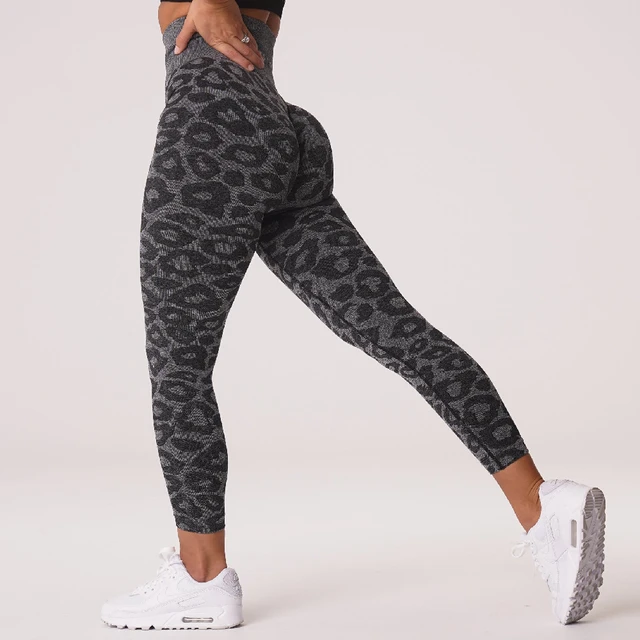 NVGTN Leopard Seamless Leggings - Lilac