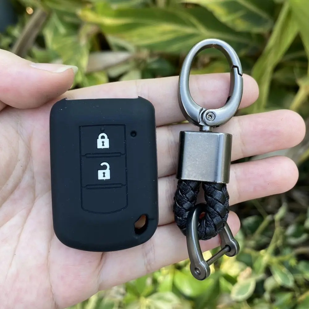 Car Key Cover Case shell for Mitsubishi Eclipse Cross ASX Lancer EX Galant Outlander Pajero 2Button Car key