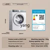 CX 10kg drum washing machine super drum T7H ultra-thin washing and drying integrated 3