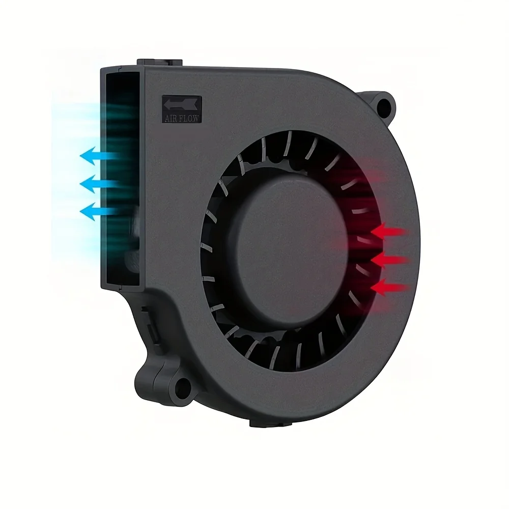 75mm USB Fan Cooling Turbo Blower Brushless 3D Printer 5015 7515 7525 7535 For Extruder DC Cooler Power Inverter Air Pump PC CPU cooling fan 3d printer fan