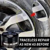 Car wheel hub refurbishment, alloy plastic cleaning and refurbishment agent, scratch reduction, polishing, brightening 1