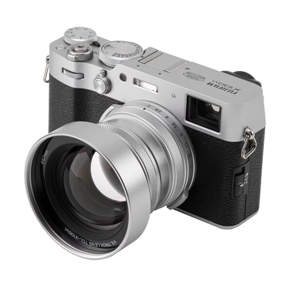 Viltrox TCL-X100VI 50mm 상당 망원 변환 렌즈 (후지필름 X100 시리즈 카메라용)