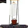Tower style independent clothes hanger with shelf, 55 "- steel 1