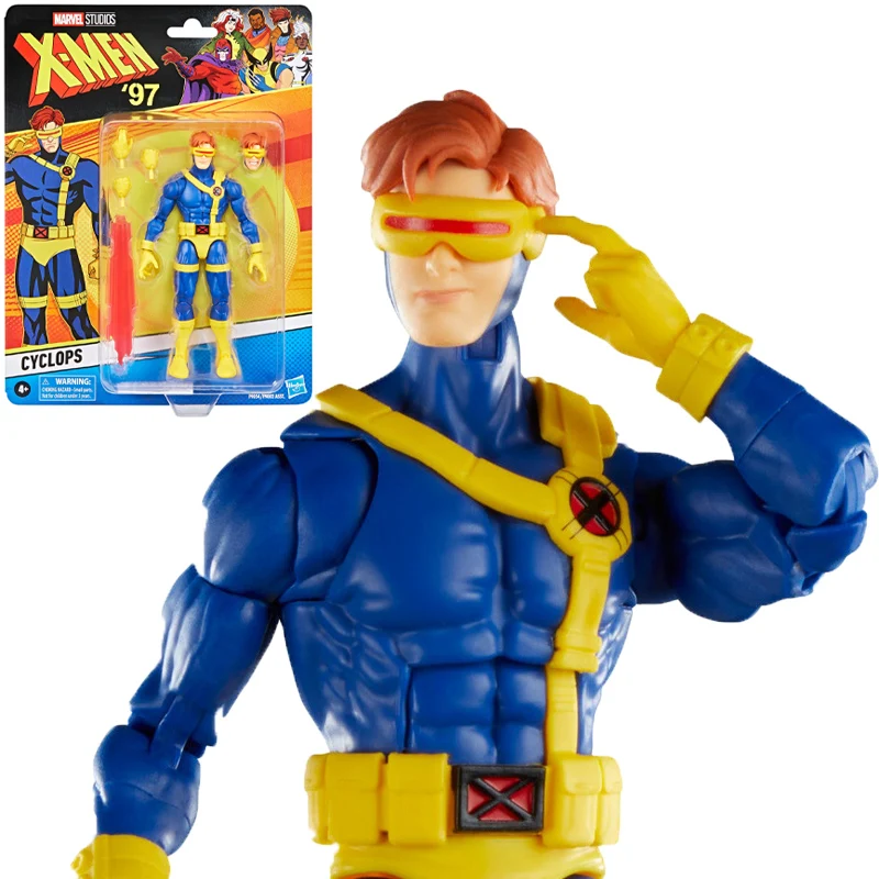 

Hasbro серия Marvel Legends Cyclops X-Men 97 коллекционные 6-дюймовые фигурки, Коллекционная модель, игрушка в подарок