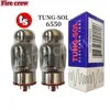 Fire Crew TUNG-SOL 6550 Vacuum Tube HIFI Audio Valve Replaces KT88 KT120 KT100 Electronic Tube Amplifier Kit Diy  Matched Quad 1