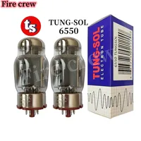 Fire Crew TUNG-SOL 6550 Vacuum Tube HIFI Audio Valve Replaces KT88 KT120 KT100 Electronic Tube Amplifier Kit Diy  Matched Quad 1