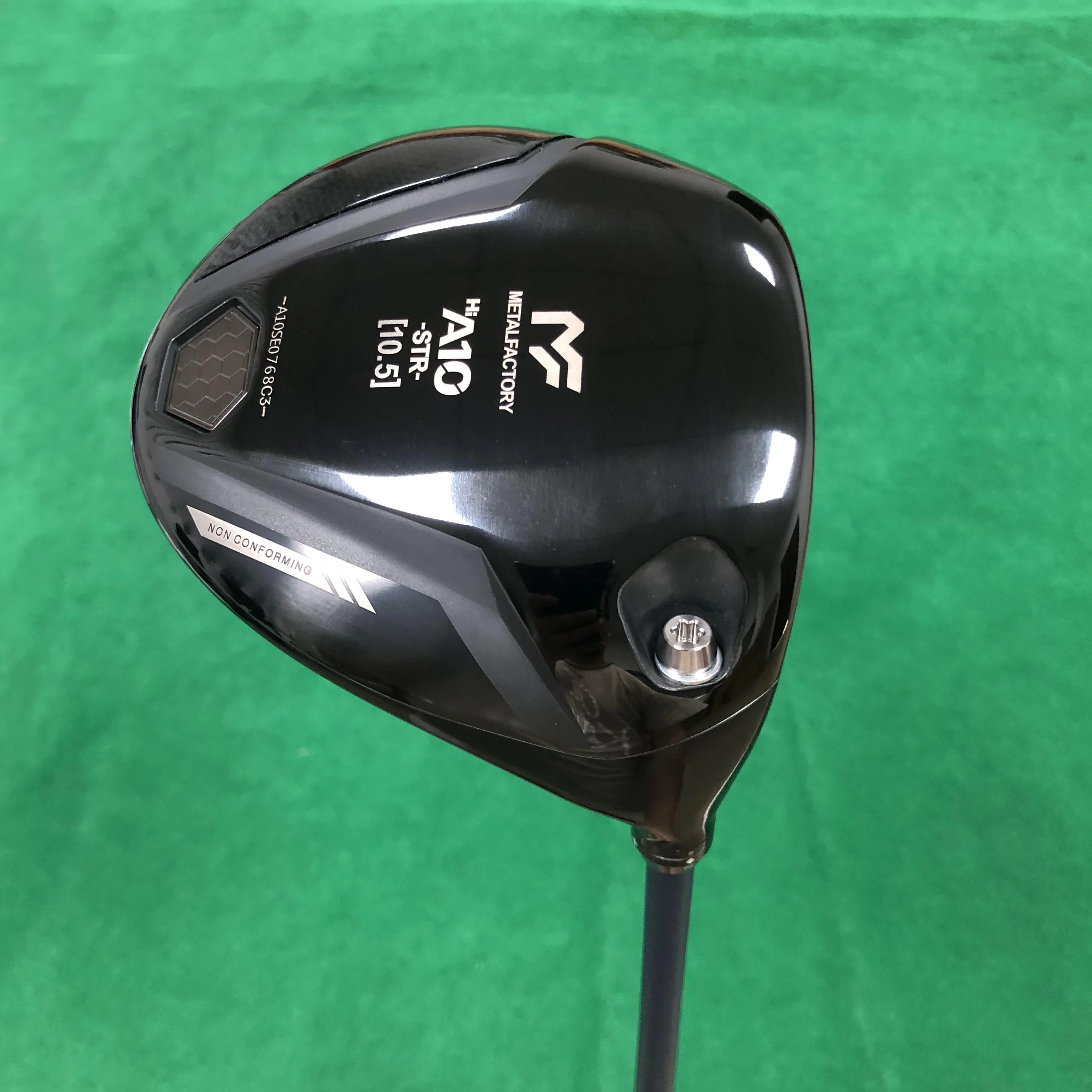 

2023 Golf Driver Black Metalfactory A10 STR Golf Driver Head 10.5 or 9.5 Loft Golf Driver with Head Cover For Men Free Shipping
