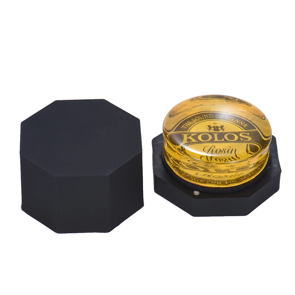 Yellow Rosin Colophony Transparent Rounded Universal for Bowed String Musical Instrument Violin Viola Cello musical instruments accessories