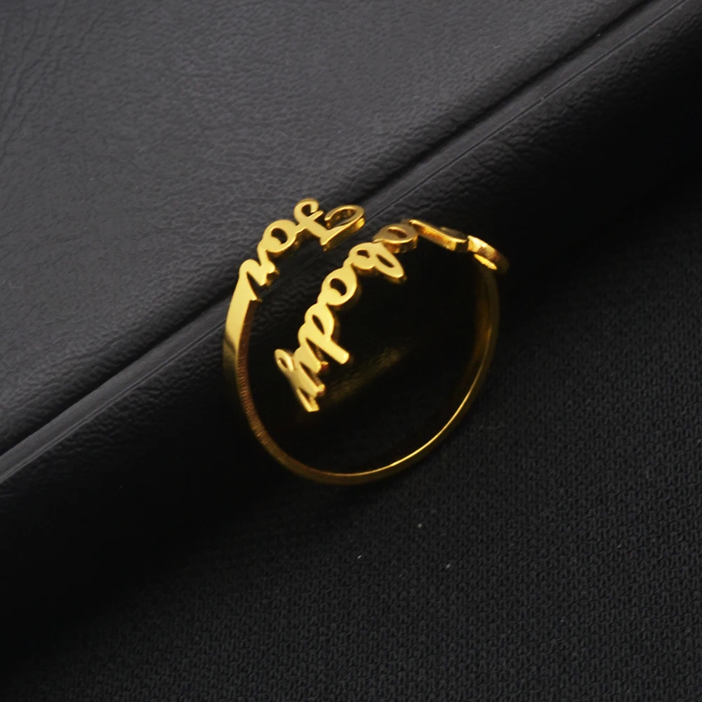 Рисунок 4 - Изысканное кольцо с различными шрифтами