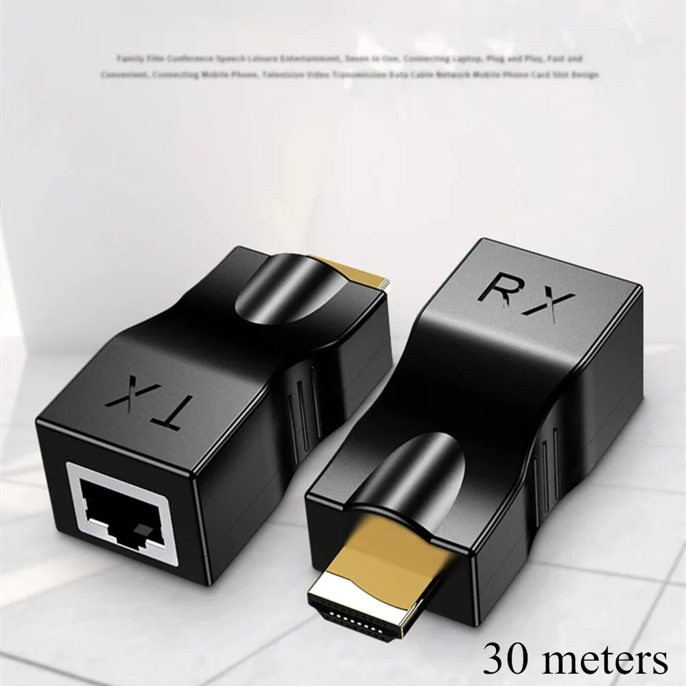 1080P ִ 30m HDMI ȣȯ Ȯ HDMI ȣȯ RJ45 Ȯ LAN Ʈũ CAT5e / 6 UTP LAN ̴ ̺
