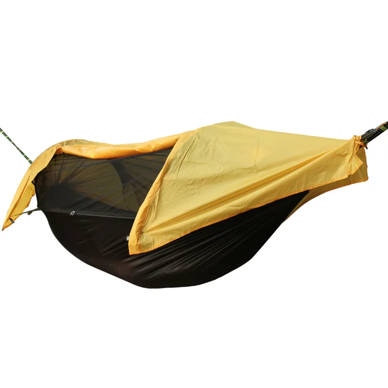 Traveler mosquito net hammock outdoor camping waterproof hammock hiking camping integrated tent 6