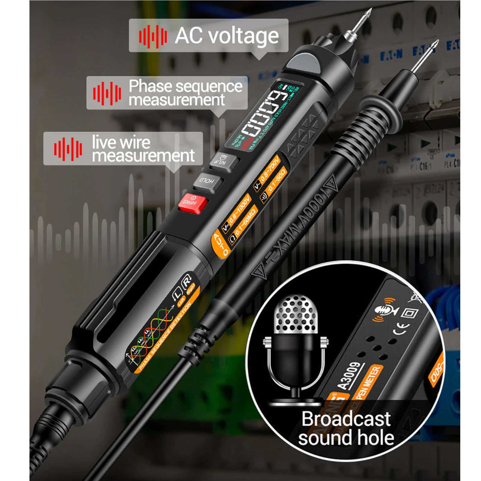 ANENG DC AC   ׽Ʈ , ̴  Ƽ  , Ʈ   ׽, 跮 Ƽ , A3009