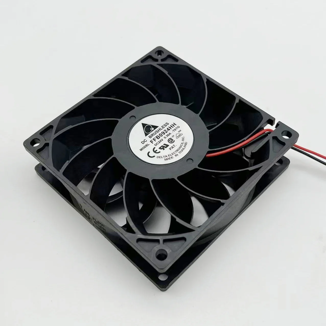 Ventilador de Refrigeração Eletrônico do Servidor do Delta Fios T6tg cc 24v 0.36a 90x90x25 mm Ffb0924hh