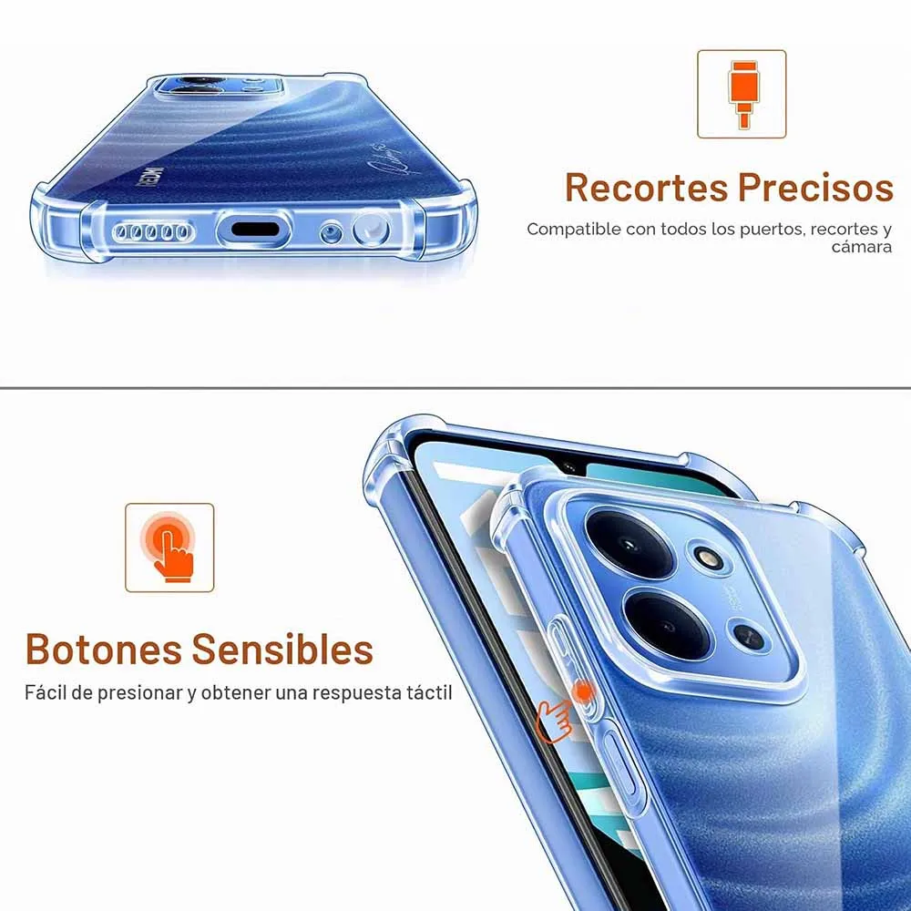 Airbag Shockproof Silicone Soft Case - Ultra Thin Clear Protective Shell