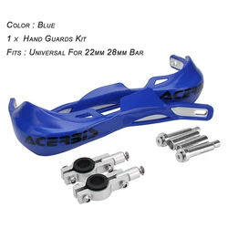 Universal Motorcycle Handguard Handlebar Shield for Off - Road and ATV Bikes (Blue C)