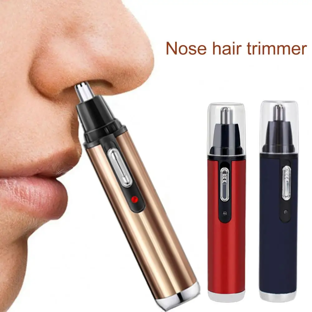 

Nose Hair Scissor Adjustable Nose Hair Shaver Painless Personal Care Useful Nose Hair Cleaning Removal Razor Implement