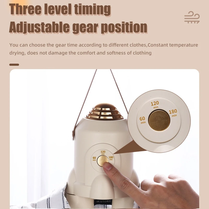 Portable Clothes Dryer Shoe Dryer For Shoes With Massage 3 In 1 Laundry Dryer Footwear Dryer 220v Korean Type Shoes Drying 6