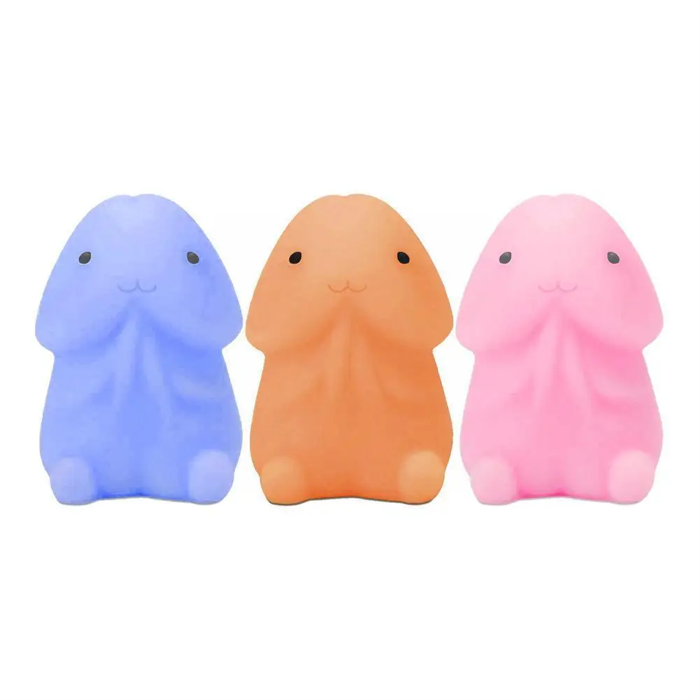 

Small Slow Rebound Mochi Dingding Squeez Toy Gift Joke Relax Fool Fun Party Stress Relief Pressure Abreact He R1v7