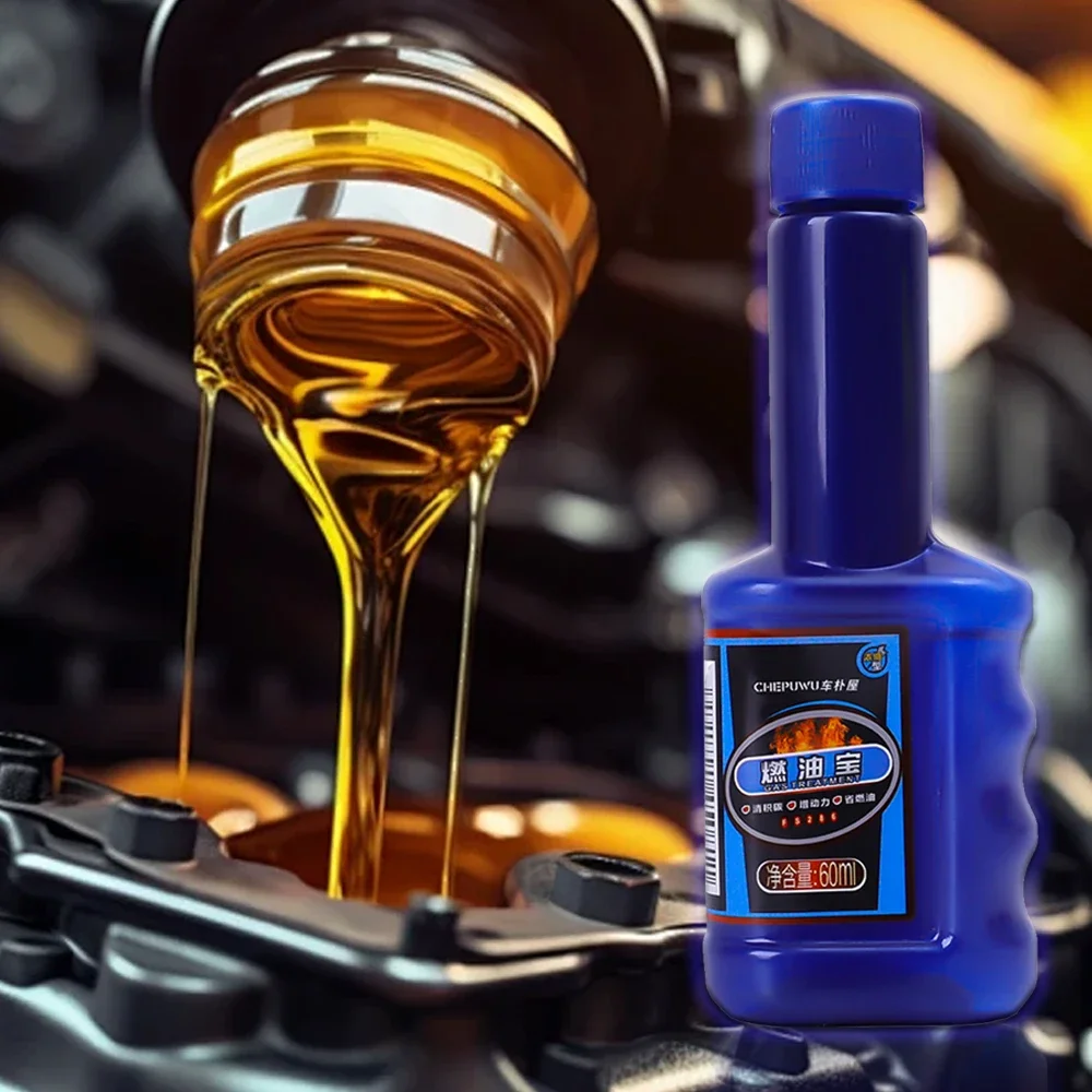 Fuel Treasure Gasoline Additive 2 in 1 Car Engine Three Way Catalytic Converter Cleaning Carbon Removal Agent Fuel Saver Cleaner