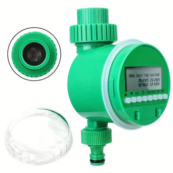 Minuterie électronique d'arrosage de jardin avec écran LCD, contrôleur d'irrigation automatique, Valve d'intelligence, dispositif de contrôle d'arrosage 1