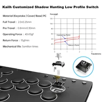 Haute42 M-Ultra Gen 2 Aluminium Alloy Fightstick Leverless Hitbox Controller For PC/ Ps4 / Ps5 Stickless Arcade Stick Controller - Image 2