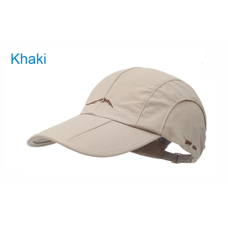 Spring Summer Outdoor Sport Baseball Cap Quick Drying Unisex Waterproof Breathable Foldable Cycling Sun Protection Baseball Cap