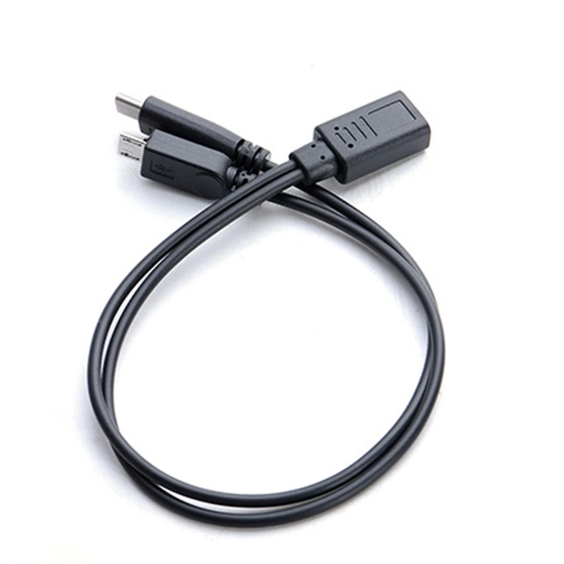 다기능 어댑터 C타입-마이크로 USB 및 C타입 케이블, 동기화 및 충전용